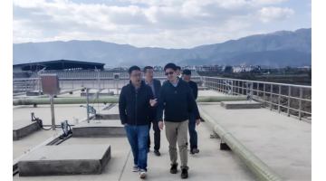 博世科自主研發環保設備再受關注，云南省生態環境廳副廳長王天喜巡視中水回用工程